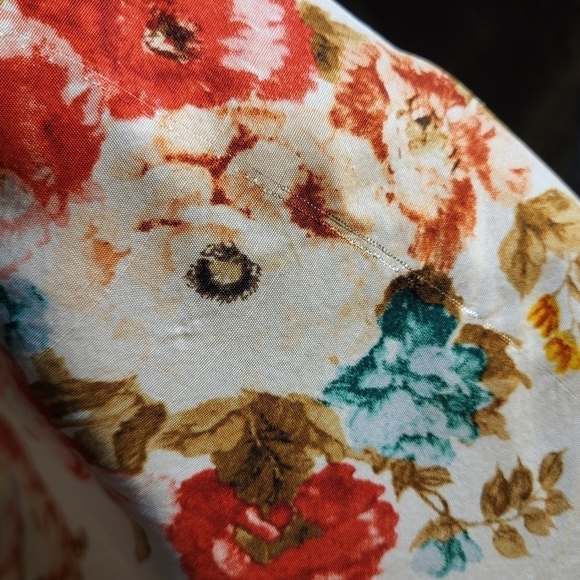 Alice + Olivia Floral Print Silk Dress Size 4 - Picture 8 of 11